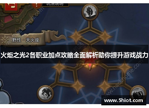 火炬之光2各职业加点攻略全面解析助你提升游戏战力
